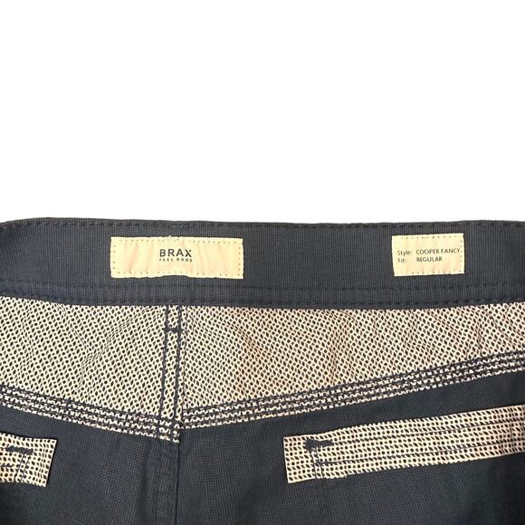Brax‎ Pants Men’s Size 40/32 Blue Chino Cooper Fancy Regular - Picture 1 of 9